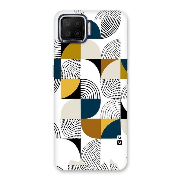 Boxes Pattern Back Case for Oppo F17