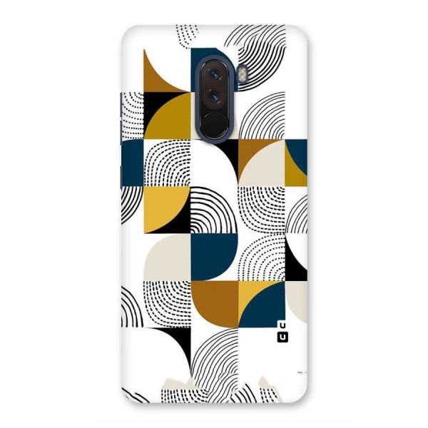 Boxes Pattern Back Case for Poco F1