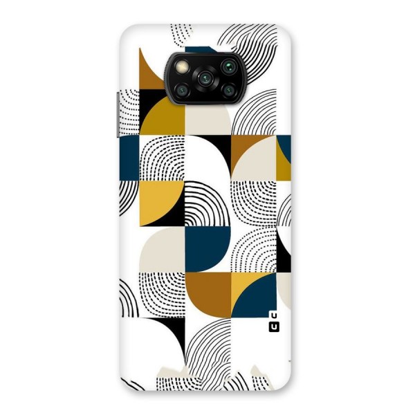 Boxes Pattern Back Case for Poco X3