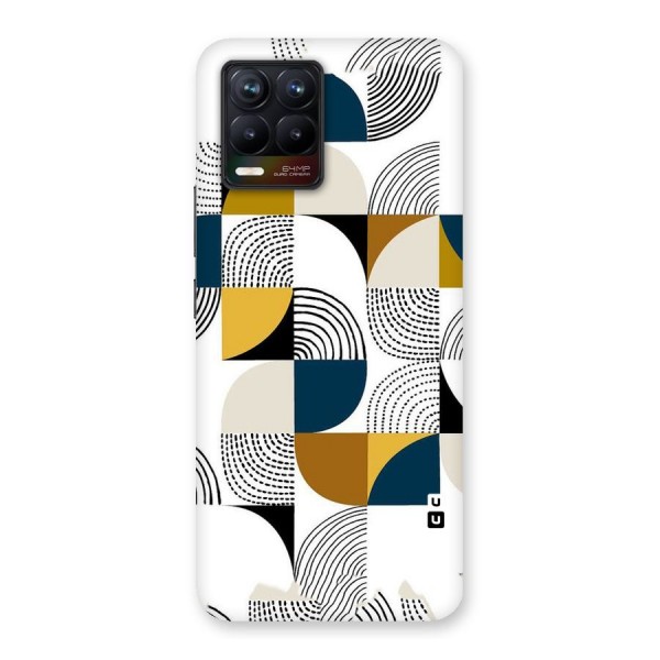 Boxes Pattern Back Case for Realme 8