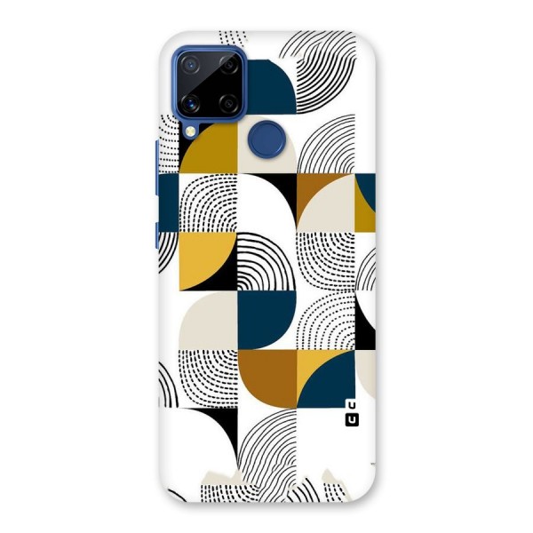 Boxes Pattern Back Case for Realme C12