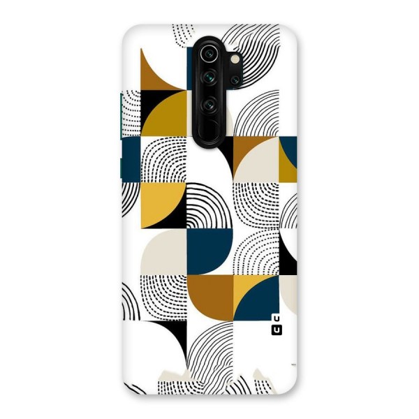 Boxes Pattern Back Case for Redmi Note 8 Pro