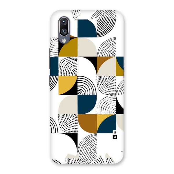 Boxes Pattern Back Case for Vivo NEX