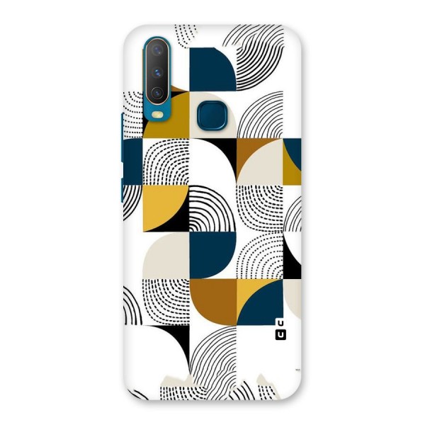 Boxes Pattern Back Case for Vivo Y17