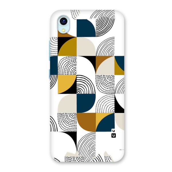 Boxes Pattern Back Case for Vivo Y1s