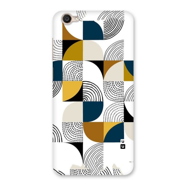 Boxes Pattern Back Case for Vivo Y55s