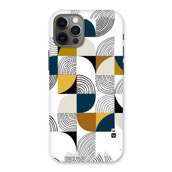 Boxes Pattern Back Case for iPhone 12 Pro