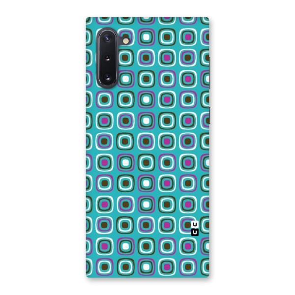 Boxes Tiny Pattern Back Case for Galaxy Note 10