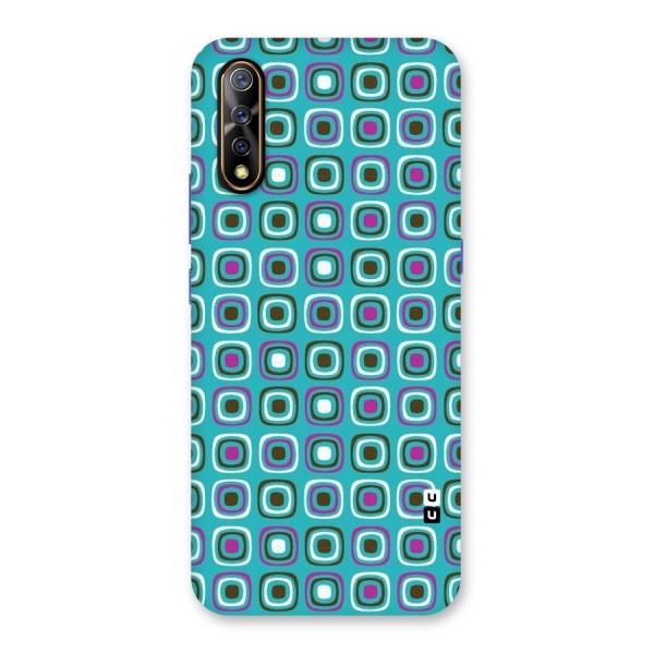 Boxes Tiny Pattern Back Case for Vivo S1