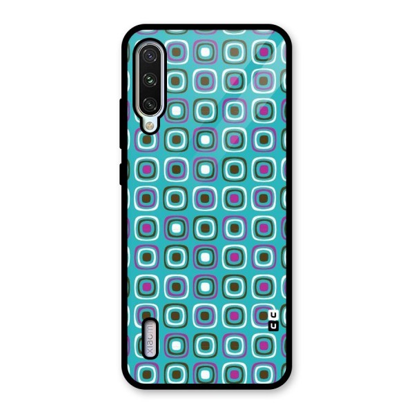 Boxes Tiny Pattern Glass Back Case for Mi A3