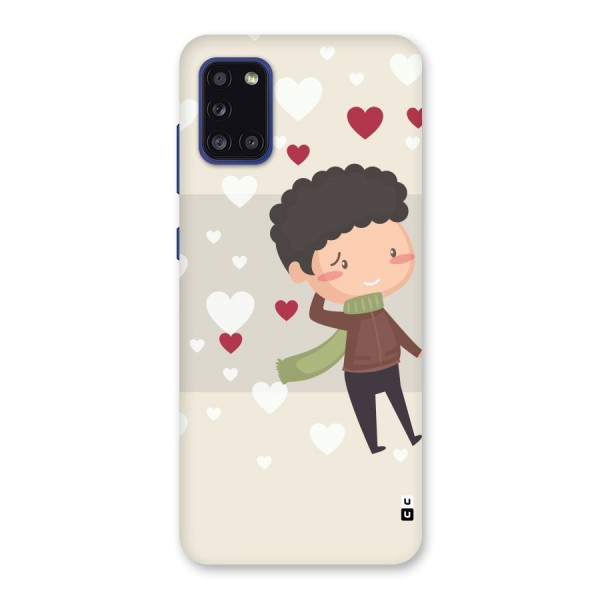 Boy in love Back Case for Galaxy A31