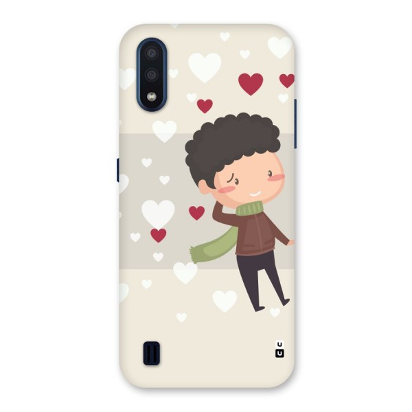 Boy in love Back Case for Galaxy M01