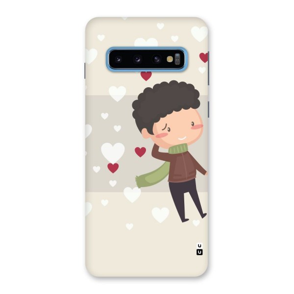 Boy in love Back Case for Galaxy S10