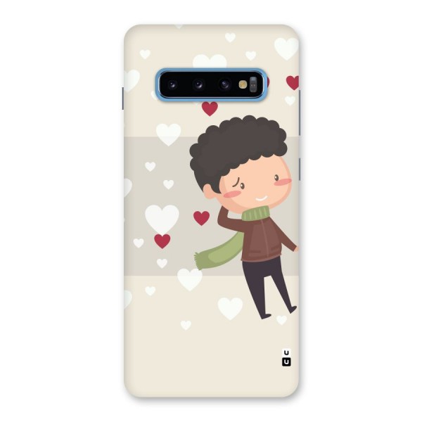 Boy in love Back Case for Galaxy S10 Plus