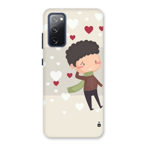 Boy in love Back Case for Galaxy S20 FE