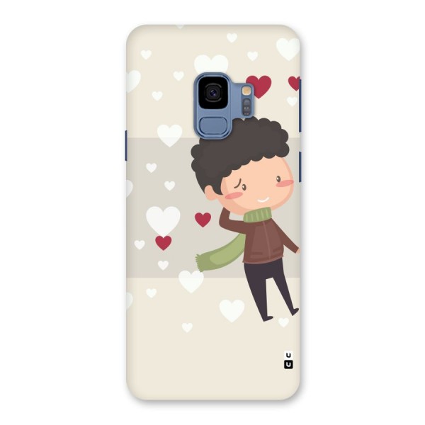 Boy in love Back Case for Galaxy S9