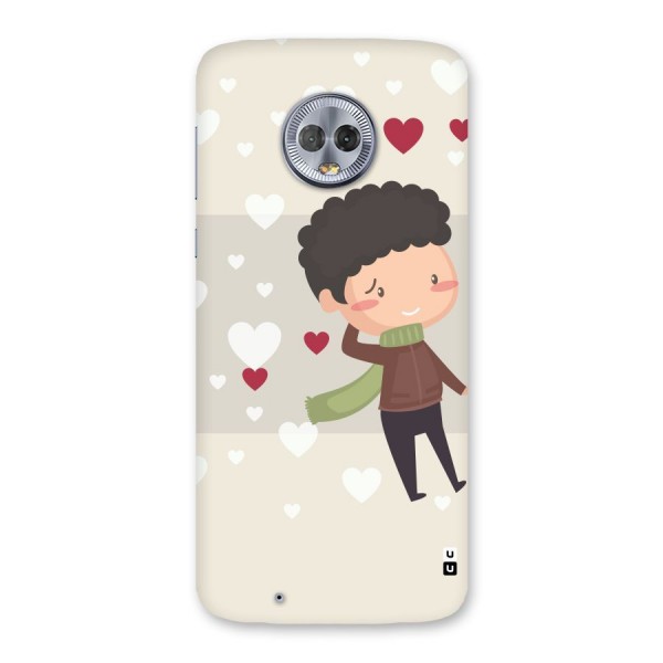 Boy in love Back Case for Moto G6