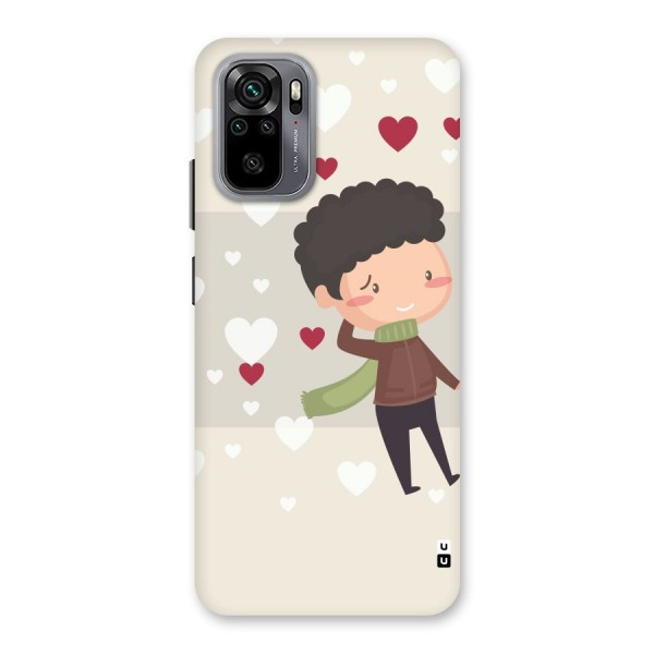 Boy in love Back Case for Redmi Note 10