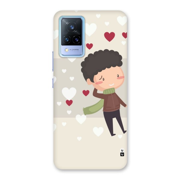 Boy in love Back Case for Vivo V21 5G