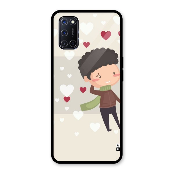 Boy in love Glass Back Case for Oppo A52