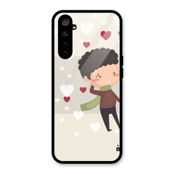 Boy in love Glass Back Case for Realme 6