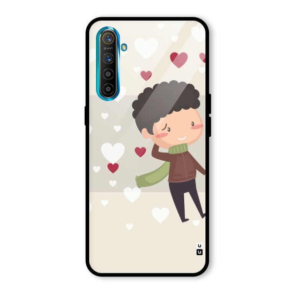 Boy in love Glass Back Case for Realme XT