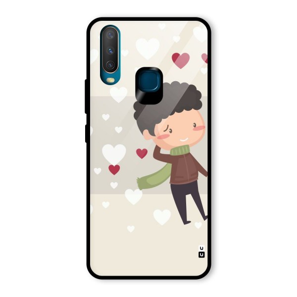 Boy in love Glass Back Case for Vivo Y12