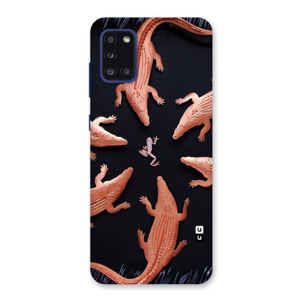 Brave Frog Back Case for Galaxy A31