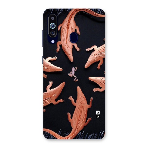 Brave Frog Back Case for Galaxy A60