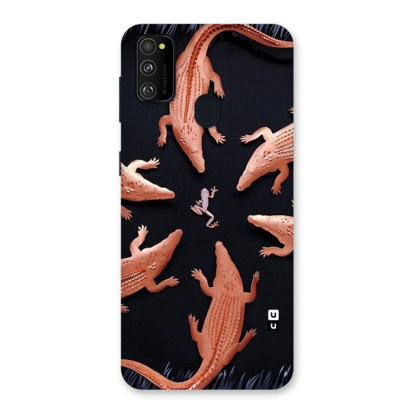 Brave Frog Back Case for Galaxy M21