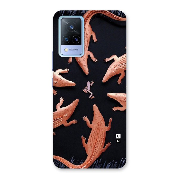 Brave Frog Back Case for Vivo V21 5G