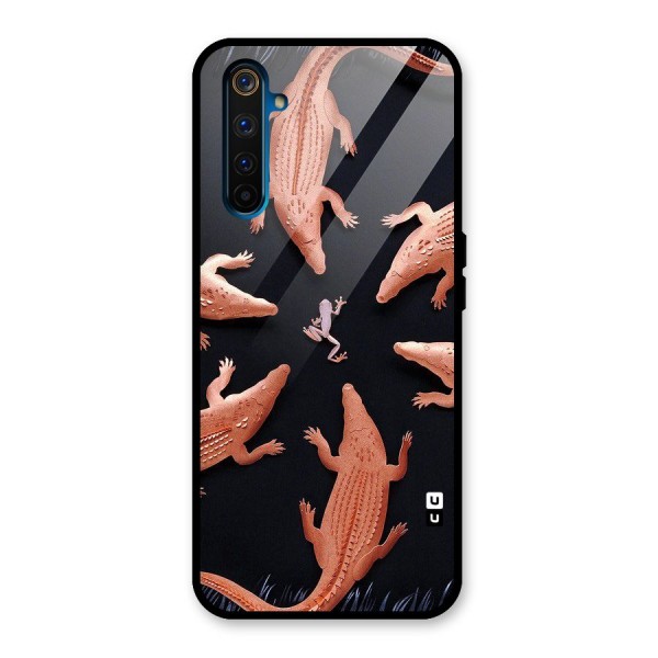 Brave Frog Glass Back Case for Realme 6 Pro