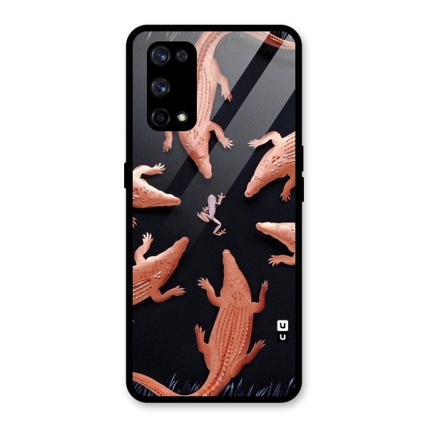 Brave Frog Glass Back Case for Realme X7 Pro