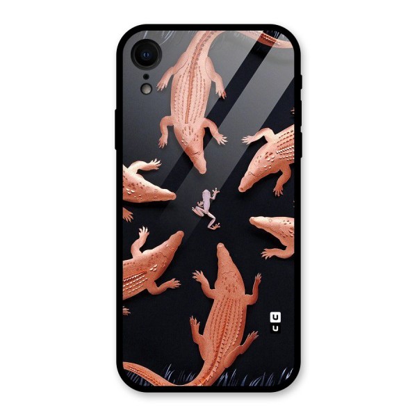 Brave Frog Glass Back Case for XR