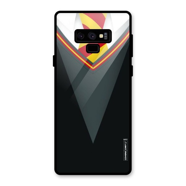 Brave Heart Glass Back Case for Galaxy Note 9