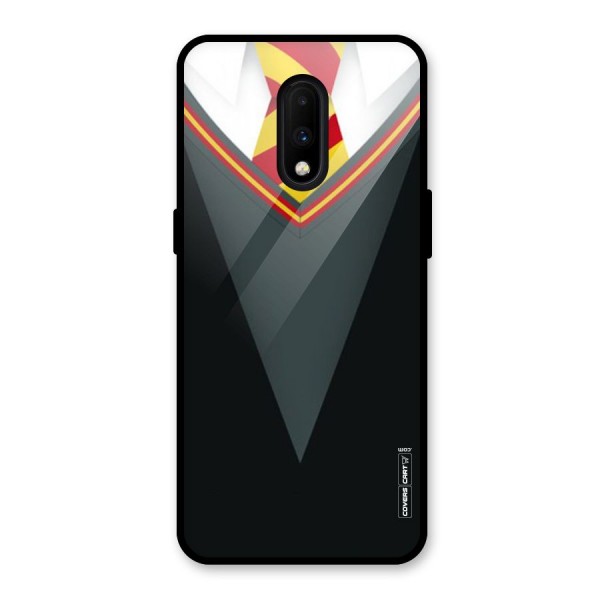 Brave Heart Glass Back Case for OnePlus 7