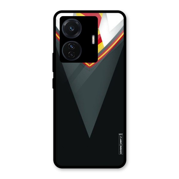 Brave Heart Glass Back Case for Vivo T1 Pro