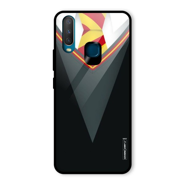 Brave Heart Glass Back Case for Vivo Y12