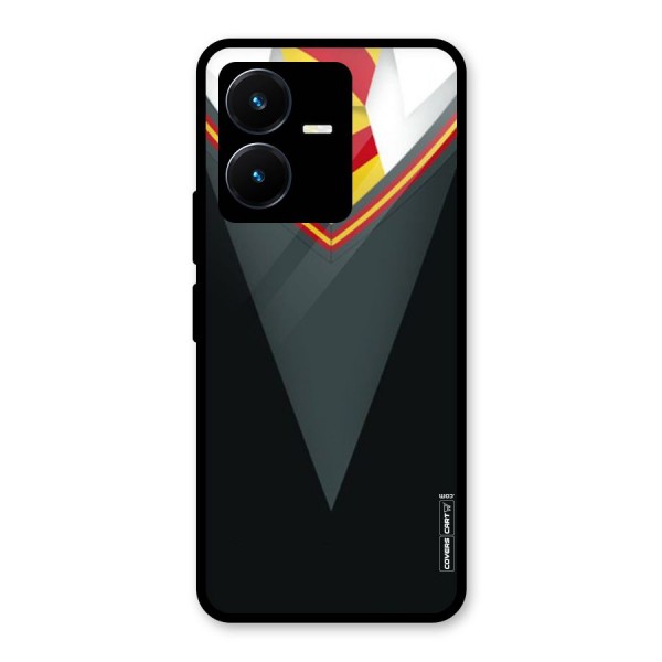 Brave Heart Glass Back Case for Vivo Y22