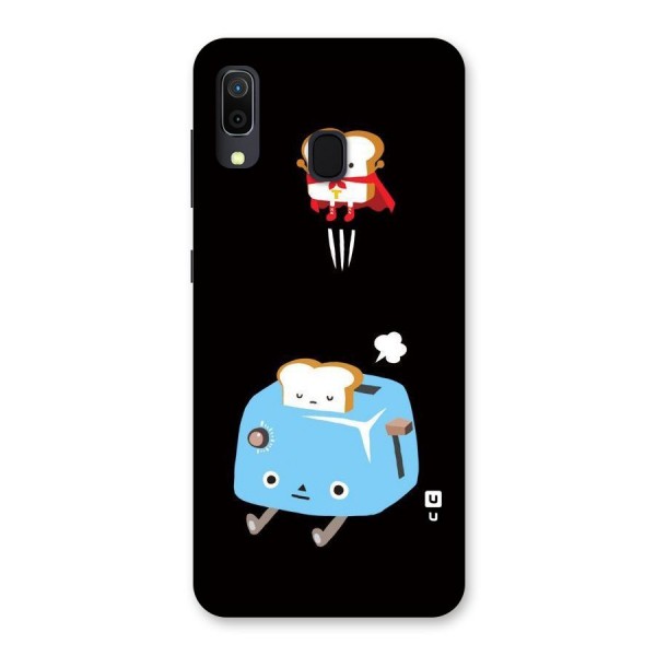 Bread Toast Back Case for Galaxy A20