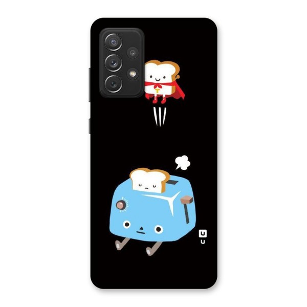 Bread Toast Back Case for Galaxy A72