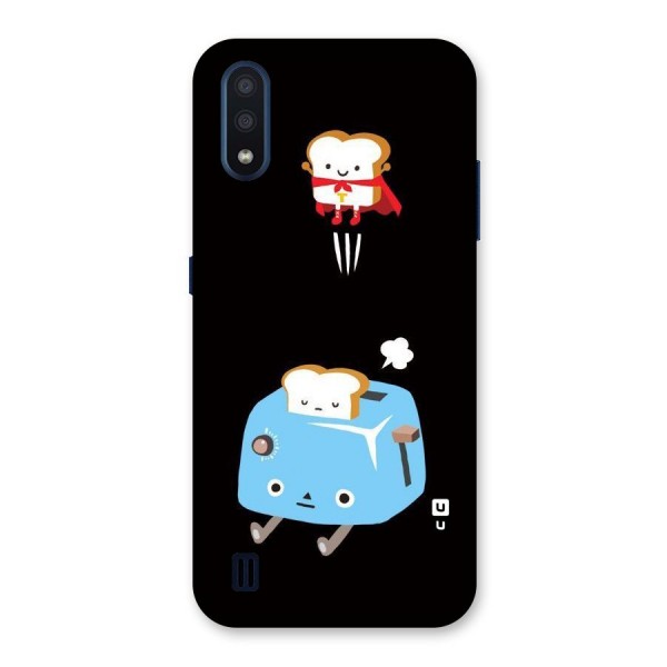 Bread Toast Back Case for Galaxy M01