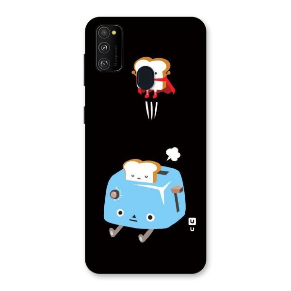 Bread Toast Back Case for Galaxy M21