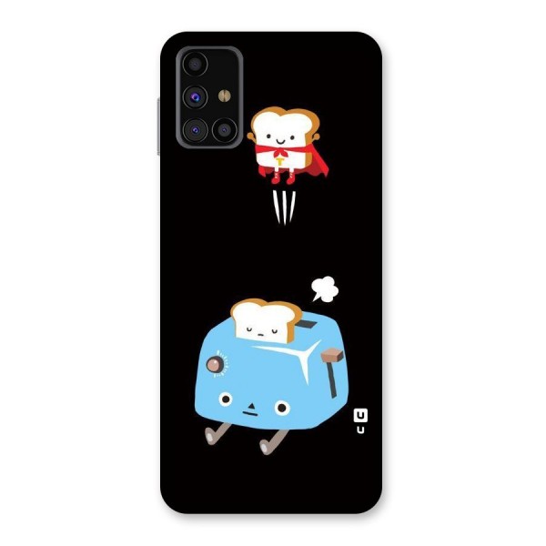 Bread Toast Back Case for Galaxy M31s