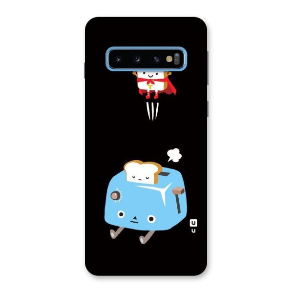 Bread Toast Back Case for Galaxy S10