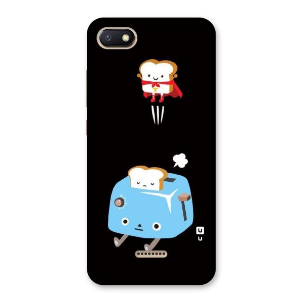 Bread Toast Back Case for Redmi 6A