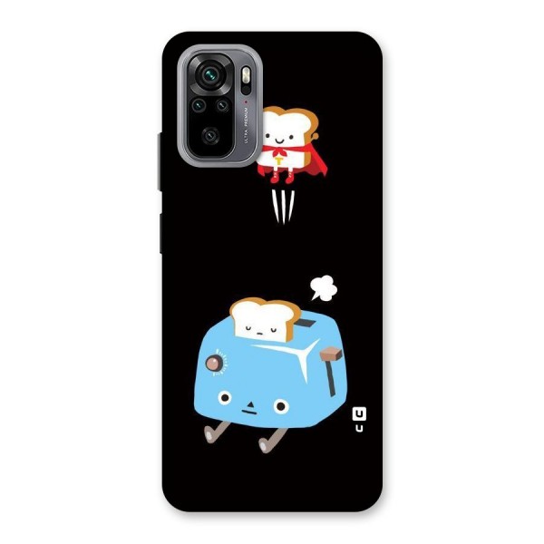 Bread Toast Back Case for Redmi Note 10