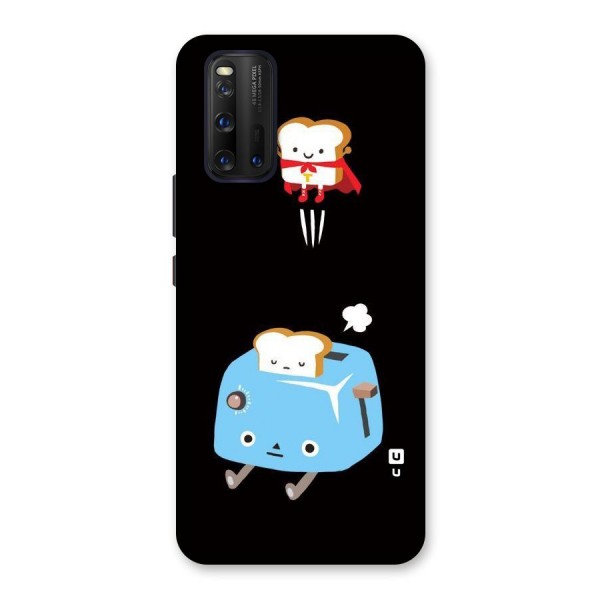 Bread Toast Back Case for Vivo iQOO 3