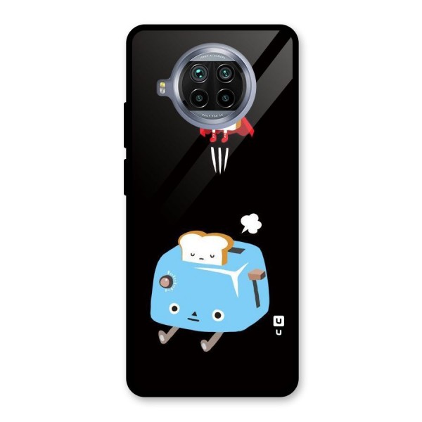 Bread Toast Glass Back Case for Mi 10i