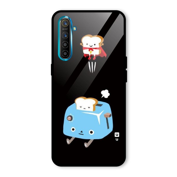 Bread Toast Glass Back Case for Realme XT